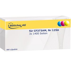 Produktbild für Toner Böttcher-AG für HP 125A, CF373AM Multipack