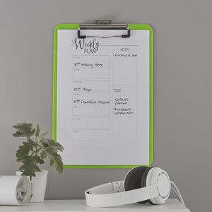 Produktbild für Klemmbrett Leitz 3971-00-54, WOW, A4