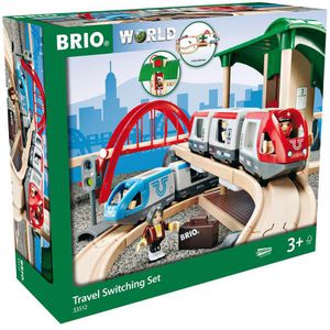 Produktbild für Spielzeugeisenbahn BRIO World Großes Reisezug Set