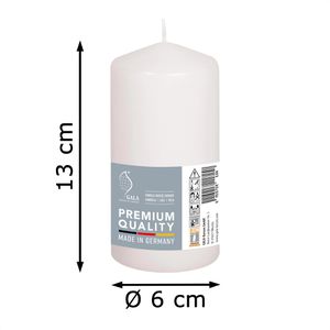 Produktbild für Kerzen Gala Typ 6/60/130, Stumpenkerzen