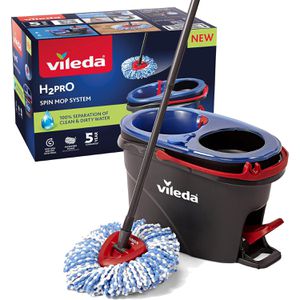 Produktbild für Bodenwischer Vileda H2PRO Spin Mop Set, 178333