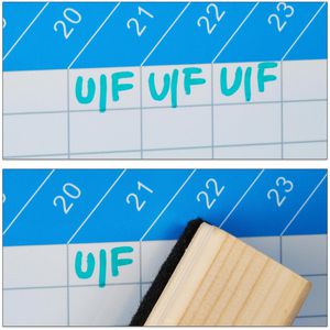 Produktbild für Planungstafel Relaxdays 10032253-1295