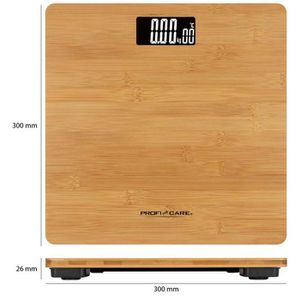 Produktbild für Personenwaage Proficare PC-PW 3103, braun