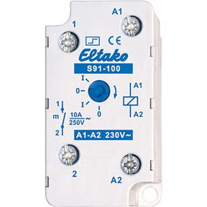 Stromstoßschalter Eltako S91-100-230V Unterputz