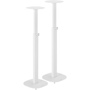 Produktbild für Lautsprecherständer myWall HS23WL, weiß, aus Metall, 2 Stück