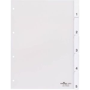 Produktbild für Register Durable 6820-19, A4, blanko
