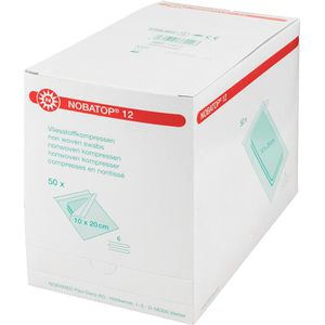 Produktbild für Vlieskompressen Nobamed Nobatop 12, 6-lagig, steril