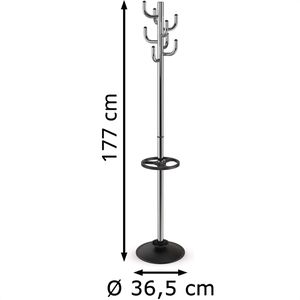 Produktbild für Garderobenständer Maul MAULpolaris, silber