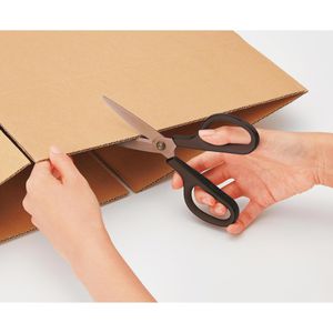 Produktbild für Büroschere Plus-Japan Fitcut Curve Premium, 35058 mit Softgrip