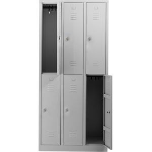 Produktbild für Spind G-Office WRC.6.19590, lichtgrau