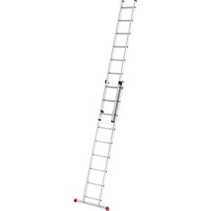 Produktbild für Schiebeleiter Hailo ProfiStep duo, 7209-007, 2 x 9 Sprossen