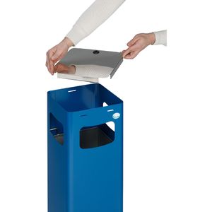 Produktbild für Mülleimer VAR WSG 25R, 2173, blau