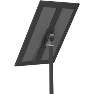 Produktbild für Infoständer Update-Displays aus Aluminium, schwarz, A4