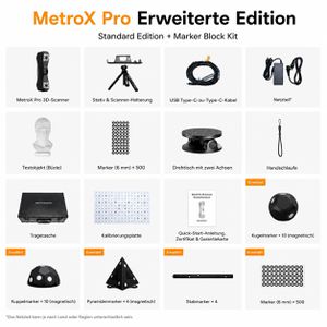 Produktbild für 3D-Scanner Revopoint MetroX Pro Advanced, kabelgebunden