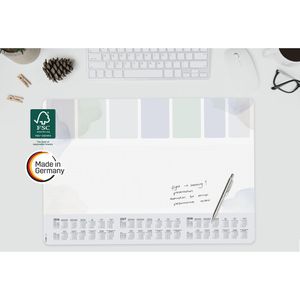 Produktbild für Schreibunterlage Sigel H6312, Pastel Planner, weiß