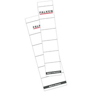 Produktbild für Rückenschilder Falken 80037765, weiß
