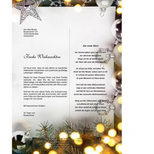 Produktbild für Weihnachtsbriefpapier Böttcher-AG Tannenzweig