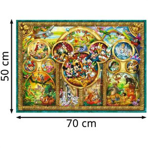 Produktbild für Puzzle Ravensburger 12000469, Die schönsten Disney Themen