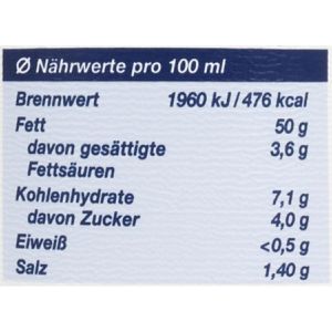 Produktbild für Mayonnaise Homann vegane Salat-Mayonnaise