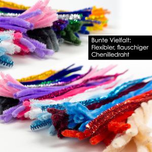 Produktbild für Pfeifenreiniger OfficeTree 7651 Chenilledraht