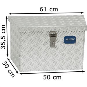 Produktbild für Deichselbox Alutec Trailer 51 41051, aus Aluminium Riffelblech