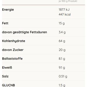 Produktbild für Müsli Dr.Oetker Vitalis Veganes Knusper Triple Chunks