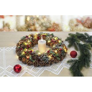 Produktbild für Weihnachtskranz Böttcher-AG ZX6081910, Türkranz, Ø 44 cm