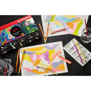 Produktbild für Malset Stabilo ARTY Pastell Creative Set,77/6-2-20