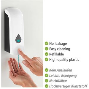 Produktbild für Desinfektionsspender Wenko Ranera, weiß