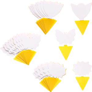 Produktbild für Gelbtafeln Böttcher-AG Premium Gelbsticker 8x13cm, zum Stecken