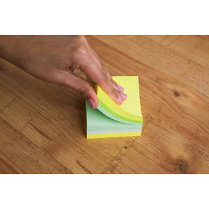 Produktbild für Haftnotizen D.RECT Super Sticky Notes Zitrus, 110624, neon