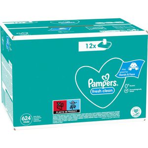Produktbild für Feuchttücher Pampers Fresh Clean, 624 Tücher
