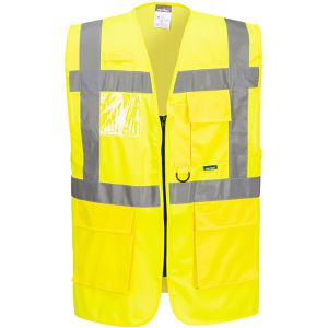 Warnweste Portwest Berlin Exekutiv S476, gelb