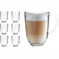 Delonghi 5513214601 Glass Set; Cappuccino Gla