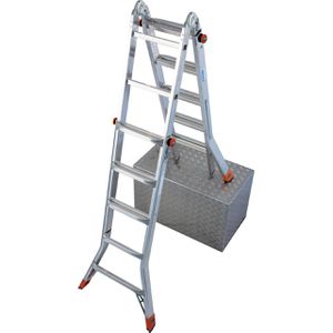 Teleskopleiter Krause Monto TeleMatic, 129963, Länge 5,35m