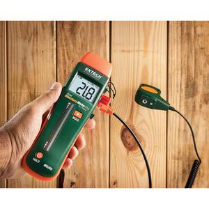 Produktbild für Feuchtemessgerät Extech MO265, LC-Display