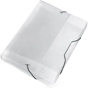 Heftbox Veloflex 4443290, Crystal, aus Kunststoff, A4