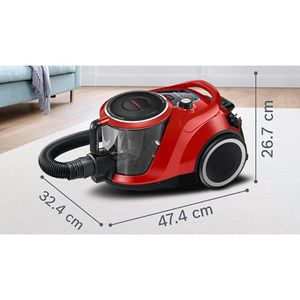 Produktbild für Staubsauger Bosch Serie 6 ProAnimal, BGC41PET, rot
