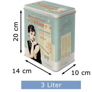 Produktbild für Vorratsdose Nostalgic-Art Breakfast at Tiffanys L