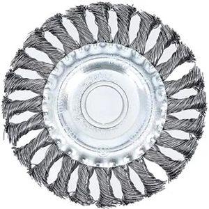 Produktbild für Drahtbürste BGS-technic gezopft, Scheibenbürste