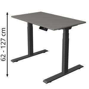 Produktbild für Schreibtisch Kerkmann Move 1 stable, graphit / anthrazit
