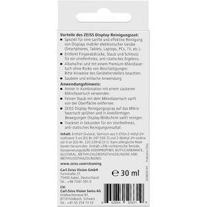 Produktbild für Bildschirmreiniger ZEISS 606240 Display-Reinigungsset 2-teilig