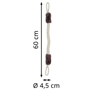 Produktbild für Türstopper Relaxdays aus Baumwolle, für Türklinken