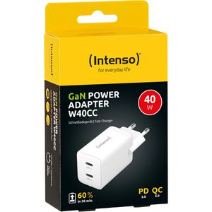 Produktbild für USB-Ladegerät Intenso Power Adapter W40CC, 40 Watt