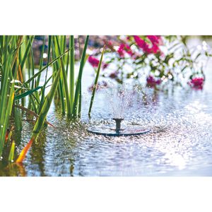 Produktbild für Teichpumpe Pontec PondoSolar, LED Island Springbrunnenpumpe