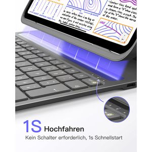 Produktbild für Tablet-Hülle Inateck BK2007-13, grau