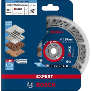 Produktbild für Trennscheibe Bosch Expert MultiMaterial, X-Lock