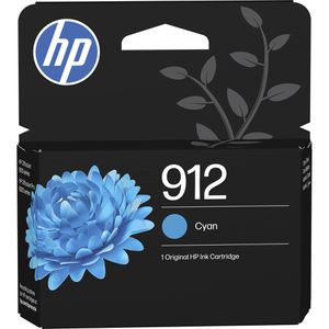 Produktbild für Tinte HP 912, 3YL77AE cyan