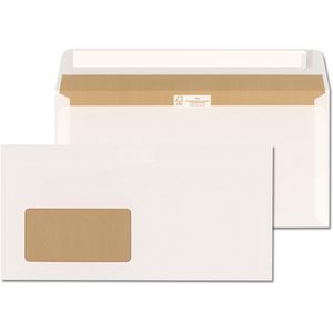 Produktbild für Briefumschläge ÖKI Natur, 44481, weiß, C6/5