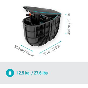 Produktbild für Schlauchbox Gardena Undercover RollUp M, 18650-20